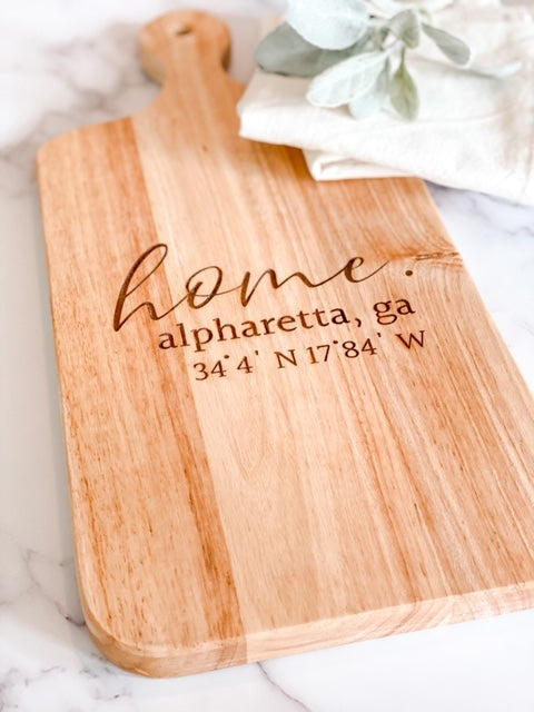 Wood Charcuterie Boards, Personalized Charcuterie