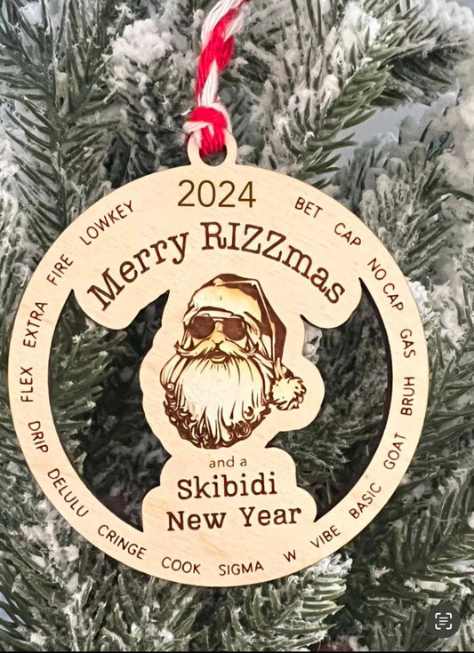 Merry Rizzmas Ornament