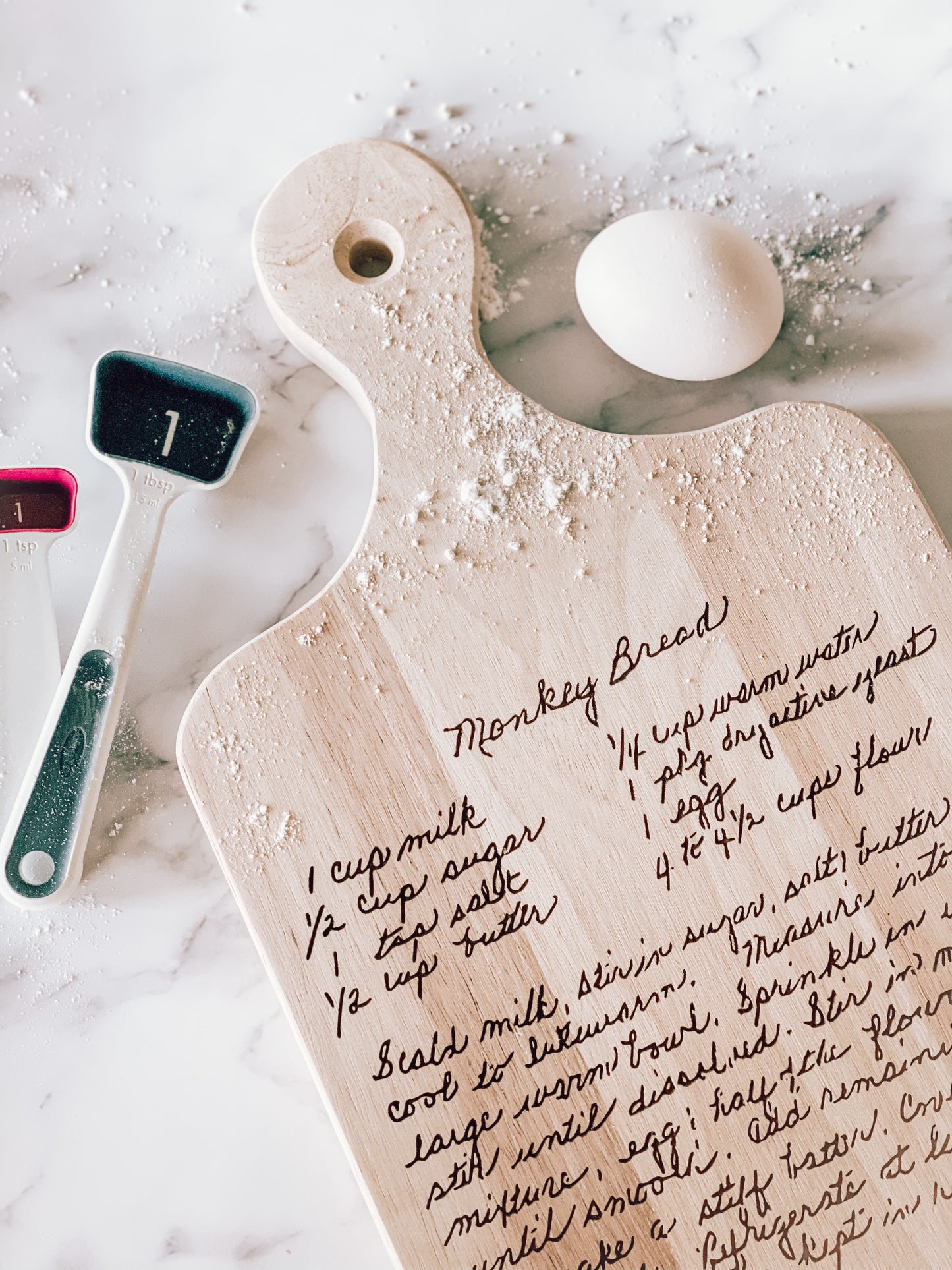 Personalized Recipe For a Special Mom Cutting Board — 28 Collective